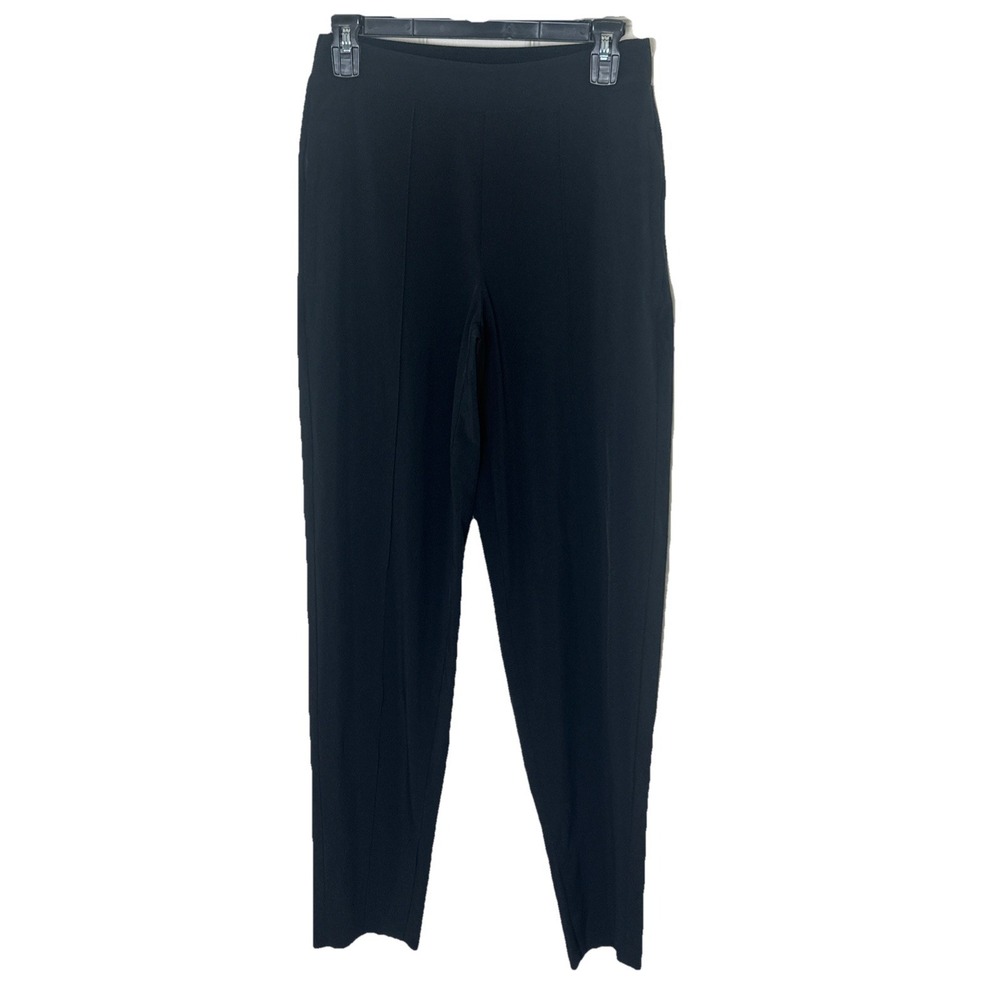 Athleta Brooklyn Woman's‎ Ankle Pant Slacks Dress Pants Black Stretch Size 2